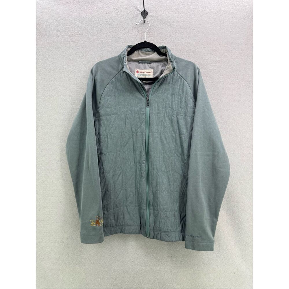Redington Mens Green Core Insulated Slate Casting Fly Fishing Jacket Size Large